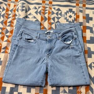 Levi's Light Blue Straight Leg Women's Jeans